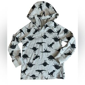 Garanimals Gray Dinosaur Hoodie Toddlers 2-4
